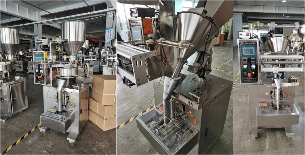 Automatic Multi Function Vertical Spice Powder Sachet Auger Filling Sealing Packing Machine Powder Bag Vffs Packing Machine