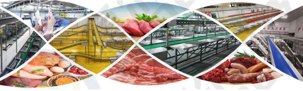 Meat Processing Machine Include Vacuum Packaging Heat Shrinking Machinery
