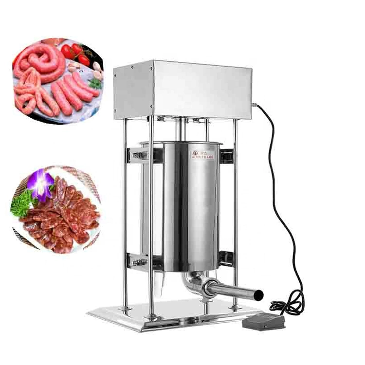 Best Price 15L Automatic Sausage Stuffer Maker Sausage Filler Filling Machine Sausage Making Machine