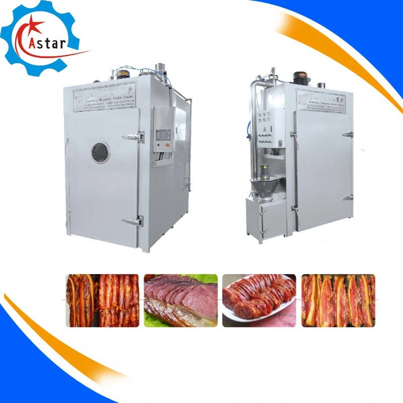 Electric or Steam Heating Meat Fish Sausage Smoker for Sale