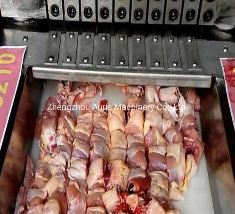 Factory Price Stainless Steel Poultry Meat Cutting Machine Chicken Cube Slicing Machine Beef Meat Cube Cutter Machine