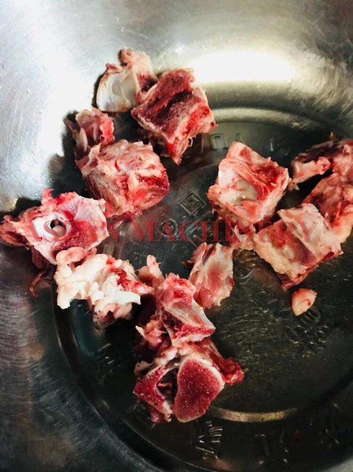 Fresh Chicken Meat Cube Cutter Beef Lamb Leg Meat Cutting Machine