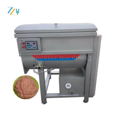 Stainless Steel Vacuum Meat Mixer Mixing Machine / Meat Grinder