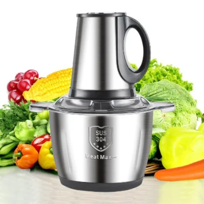 Meat and Vegetable Food Home Professional Meat Chopper Mini Portable Stainless Steel 3L Electric Meat Grinder Sale