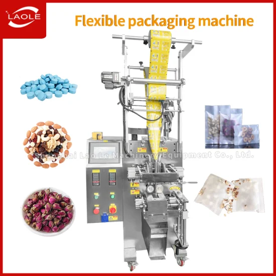 Zlg100 Automatic Food Tablet Granule Packing Machine Vibration Plate Several Grains Quantitative Weighing Packaging Filling Machine