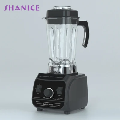 Hot Selling Commercial Blender Ice Crusher Machine Heavy Duty Kitchen Appliance Dry Foods Processor Meat Mixer BPA Free