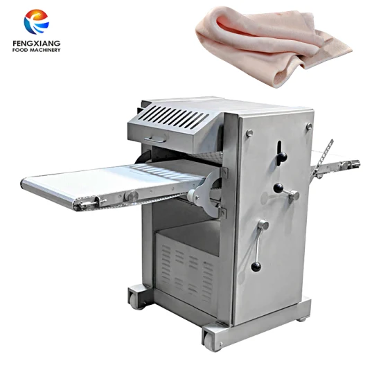 Restaurant Food Safety-Grade Stainless Steel Full-Automatic Pig Skin Peeling Machine