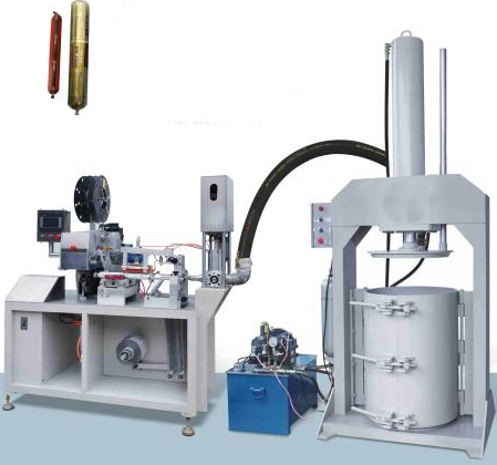 Full Automatic Silicone Sealant Filling Machine for Sausage Packing