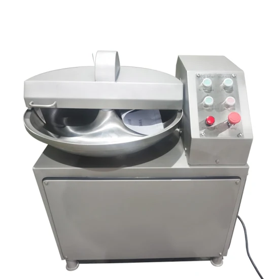 Meat Machinery Bowl Cutter Bowl Chopper Machine with Heavy Power Capacity 10kg