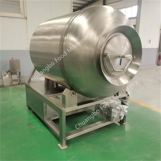 Stainless Steel Seafood Meat Vacuum Roll Kneading Tumbler Machine