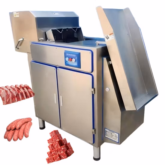High Quality Chicken Cube Cutting Machine Frozen Fish Meat Cutter