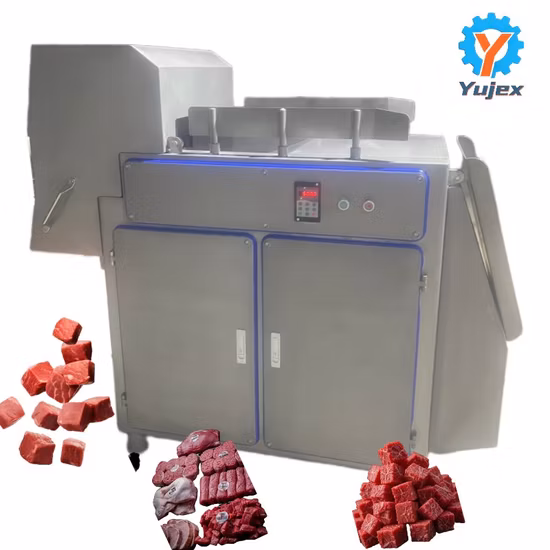 High Quality Chicken Cube Cutting Machine Frozen Fish Meat Cutter