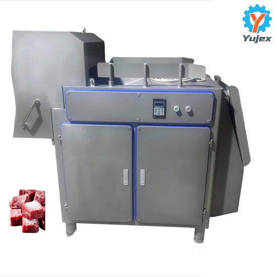 High Quality Chicken Cube Cutting Machine Frozen Fish Meat Cutter
