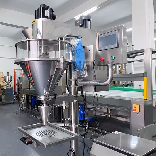 Hone Semi Automatic Servo Motor Auger Dry Powder Quantitative Packaging Filling Packing Machine with Factory Price