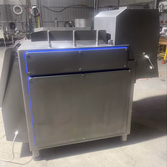 High Quality Chicken Cube Cutting Machine Frozen Fish Meat Cutter