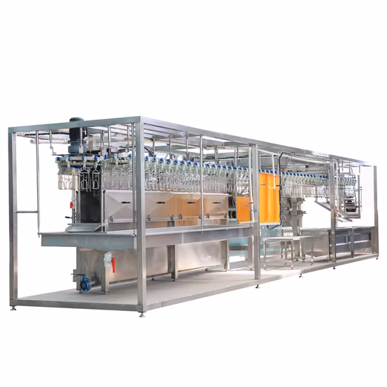 Sheep/Goat New Automatic Kill/Cut/Refrigerate Professional Meat Processing Slaughtering Machine