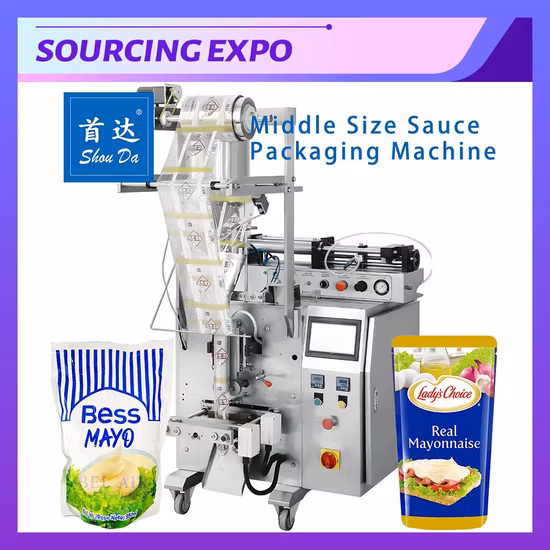 Multifunctional Quantitative Sauce Automatic Salad Dressing Large Capacity Packaging Machine