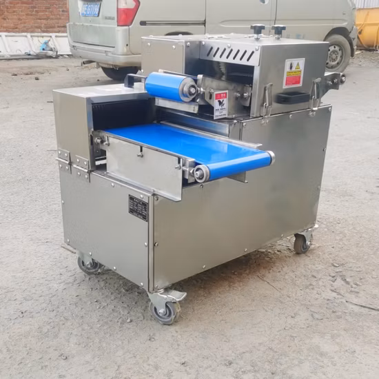 Food Machine Automatic Mutton Meat Dicer Machine Meat Cube Cutter