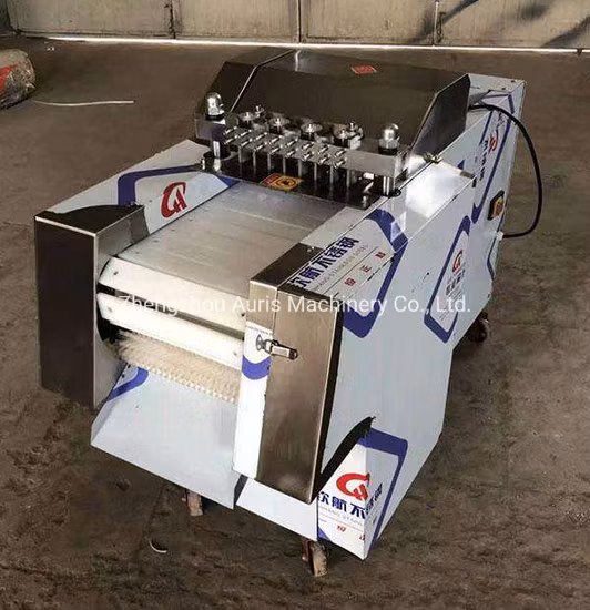 Factory Price Stainless Steel Poultry Meat Cutting Machine Chicken Cube Slicing Machine Beef Meat Cube Cutter Machine