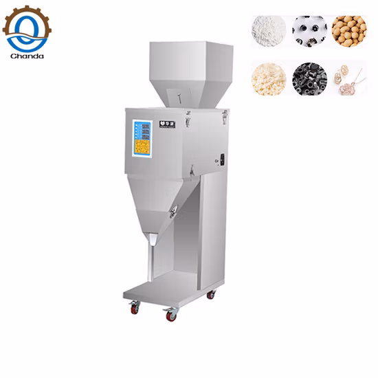 Semi Automatic Servo Motor Auger Dry Powder Quantitative Packaging Filling Packing Machine with Factory Price